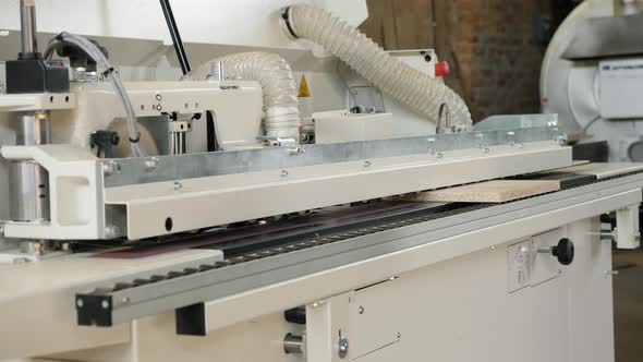 Single Sided Automatic Edge Bander on Factory
