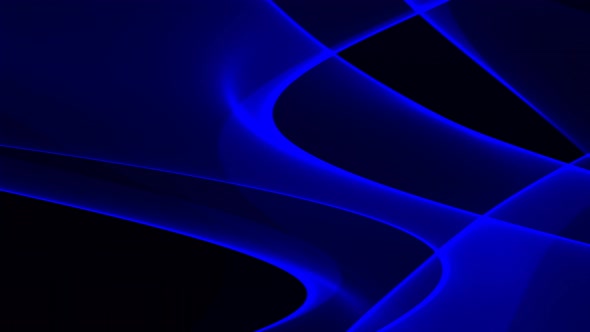 Blue Neon Waves