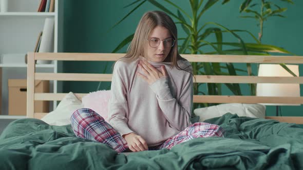 Stressed Nervous Woman Looking at Laptop Screen Mental Stress Digital Detox