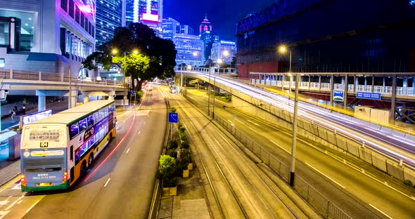 Timelapse of Hong Kong traffic