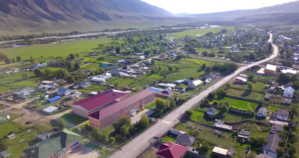 View of the Village of Saty From a Height.