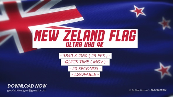 New Zealand - Ultra UHD 4K Loopable