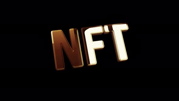 NFT Non-Fungible Token symbol digital concept
