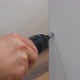 The Worker Screws the Screw Into the Furniture Shape with a Electrical Screwdriver - VideoHive Item for Sale