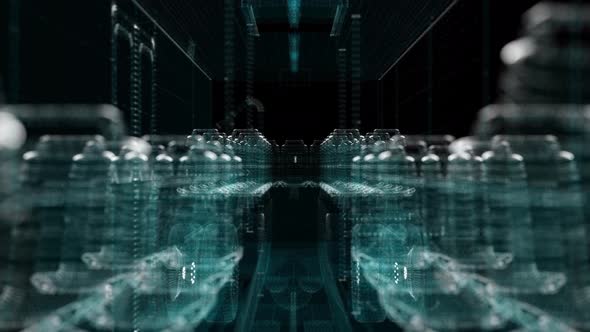 Electric Smart Bus Hologram alt