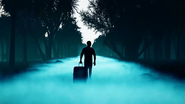 Lost in a Dark Scary Forest alt