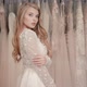 Bride Wearing Wedding Dress Posing in Studio Room - VideoHive Item for Sale