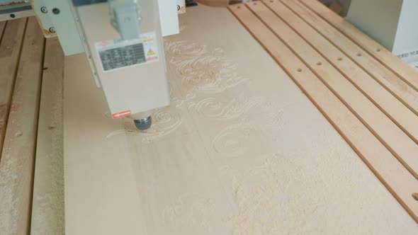 CNC Woodworking Machine Work