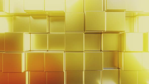 Golden Square Tiles