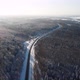 Road Through Winter  Birch Forest Covered With Hoarfrost. - VideoHive Item for Sale