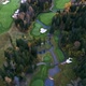 Aerial View of Golf Course Near the Forest - VideoHive Item for Sale