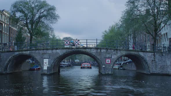 Bridge over a canal