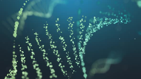 DNA Genetic modification chromosome graphic connect together macro superzoom