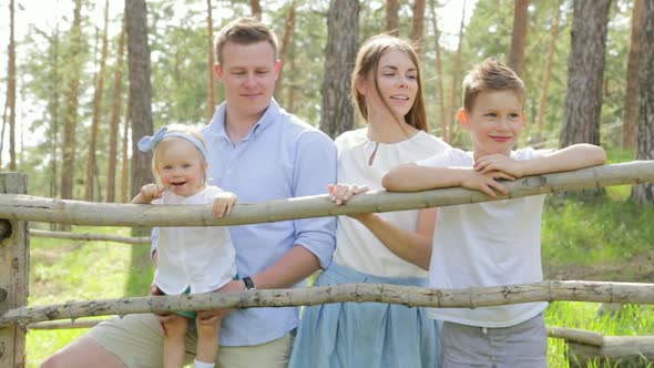 Portrait Family with Children