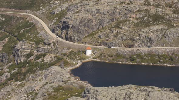 Lagoa Covao do Curral in Serra da Estrela, Portugal