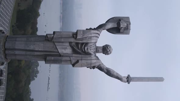 Motherland Monument in Kyiv Ukraine