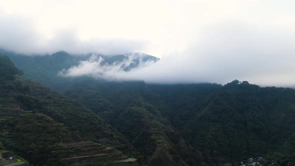 Rice Terraces Mountains
