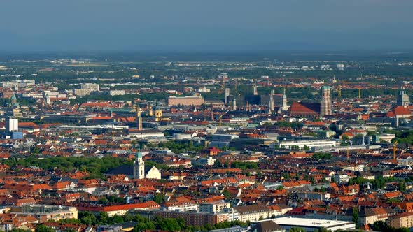 Aerial View of Munich