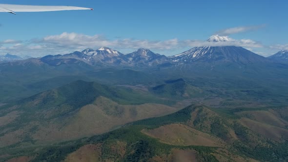 Volcano and Wild Terrain of Kamchatka