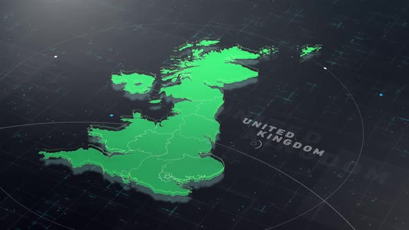 Digital Tech United Kingdom Map