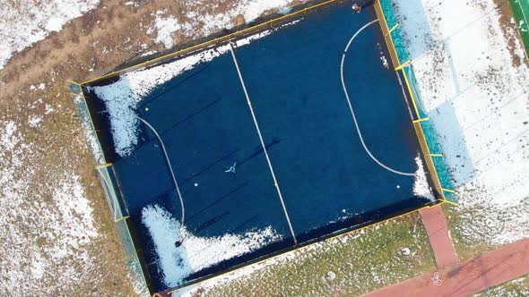 Soccer Training Unrecognizable Children