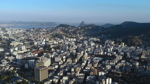 Rio De Janeiro, Brazil (Aerial View, Panorama, Drone Footage)