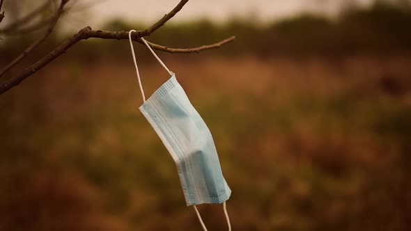 Mask Fluttering in the Wind Covid19