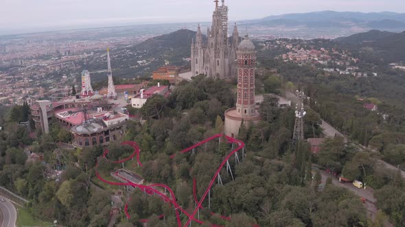 Tibidabo mountain, Barcelona