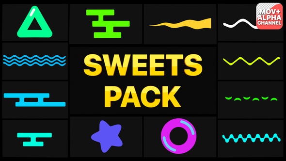 Sweets Pack | Motion Graphics alt