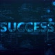 Success Digital Data Text 4k  - VideoHive Item for Sale