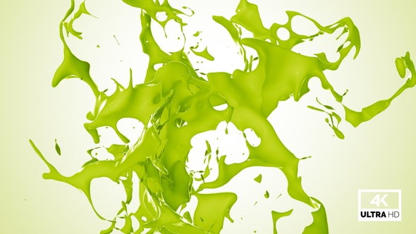 Abstract Fresh Kiwi Fruit Juice Splash V3 alt