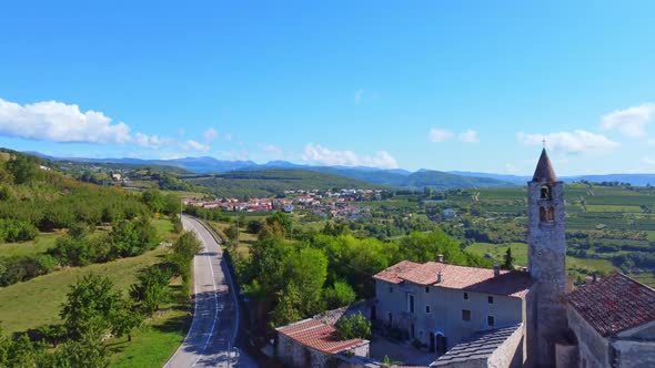 Hills Aerial View