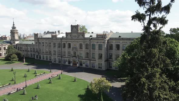 Kyiv. Ukraine. Kyiv Polytechnic Institute. Aerial View.