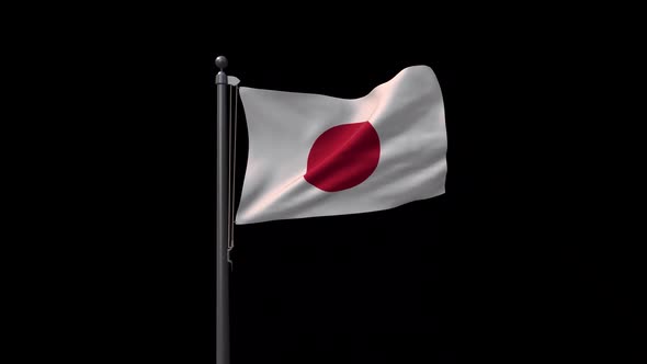 Japan  Flag With Alpha Channel