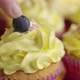 Decorating Cupcakes With Blueberries - VideoHive Item for Sale