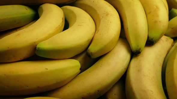 Ripe Yellow Bananas