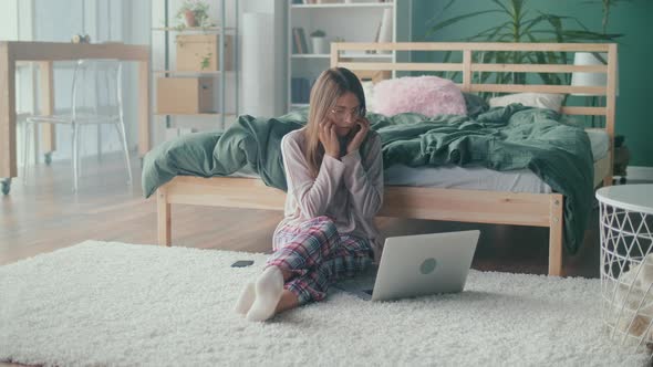 Young Woman Suffering From Depression