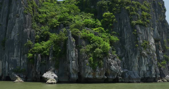 Tropical Islands of Halong Bay Vietnam