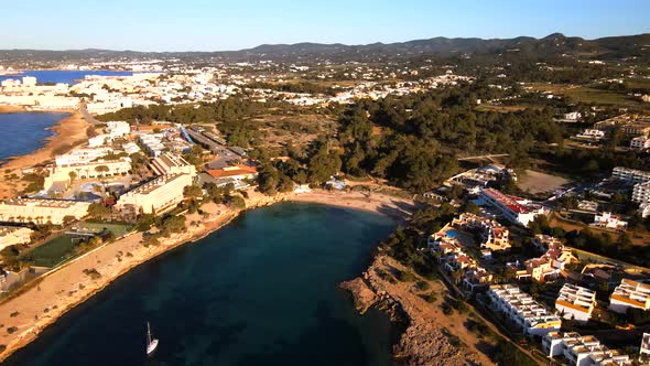 Port des Torrent beach in Ibiza, Spain