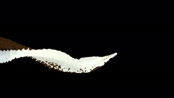 Melted Chocolate and Milk Swirl Twist alt