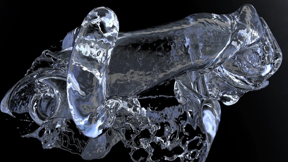 Liquid Sculpt 05 Slow Motion With Matte Channel Shot 01