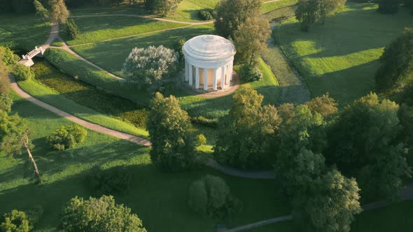 Pavlovsky Park is a Landscape Park Within the Pavlovsk State MuseumReserve