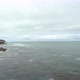 Panoramic View of North Atlantic Ocean on a Cloudy Windy Spring Day in Portugal - VideoHive Item for Sale