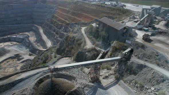 Ore Processing Plant in a Mine