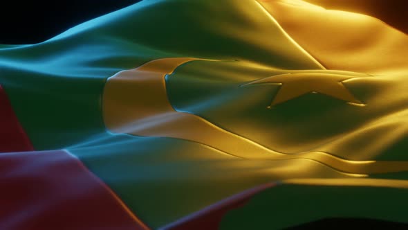 Mauritania - Stylized Flag
