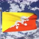 Bhutan Flag Waving 4k - VideoHive Item for Sale