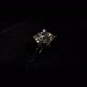 Diamond Engagement Ring on Black Background - VideoHive Item for Sale