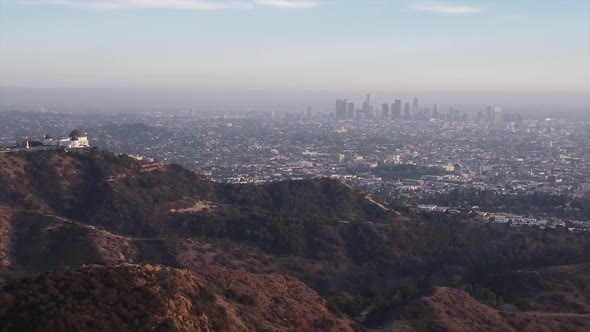 Los Angeles Skyline and city