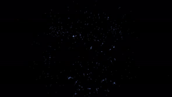 Water splashing explode from center around itself alt