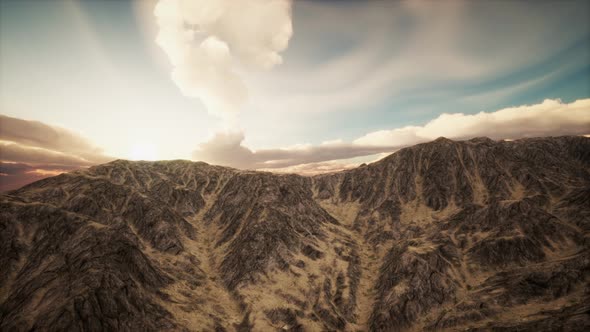 Mountain Landscape in High Altitude